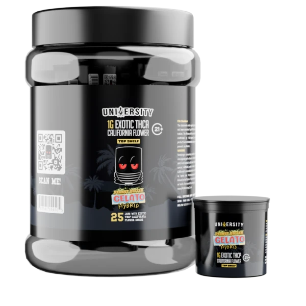 1g Flower THCP Big Jar – PB Gelato – NO BG