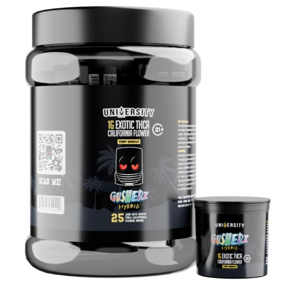 THCA 1g Flower Big Jar – Gusherz – NO BG