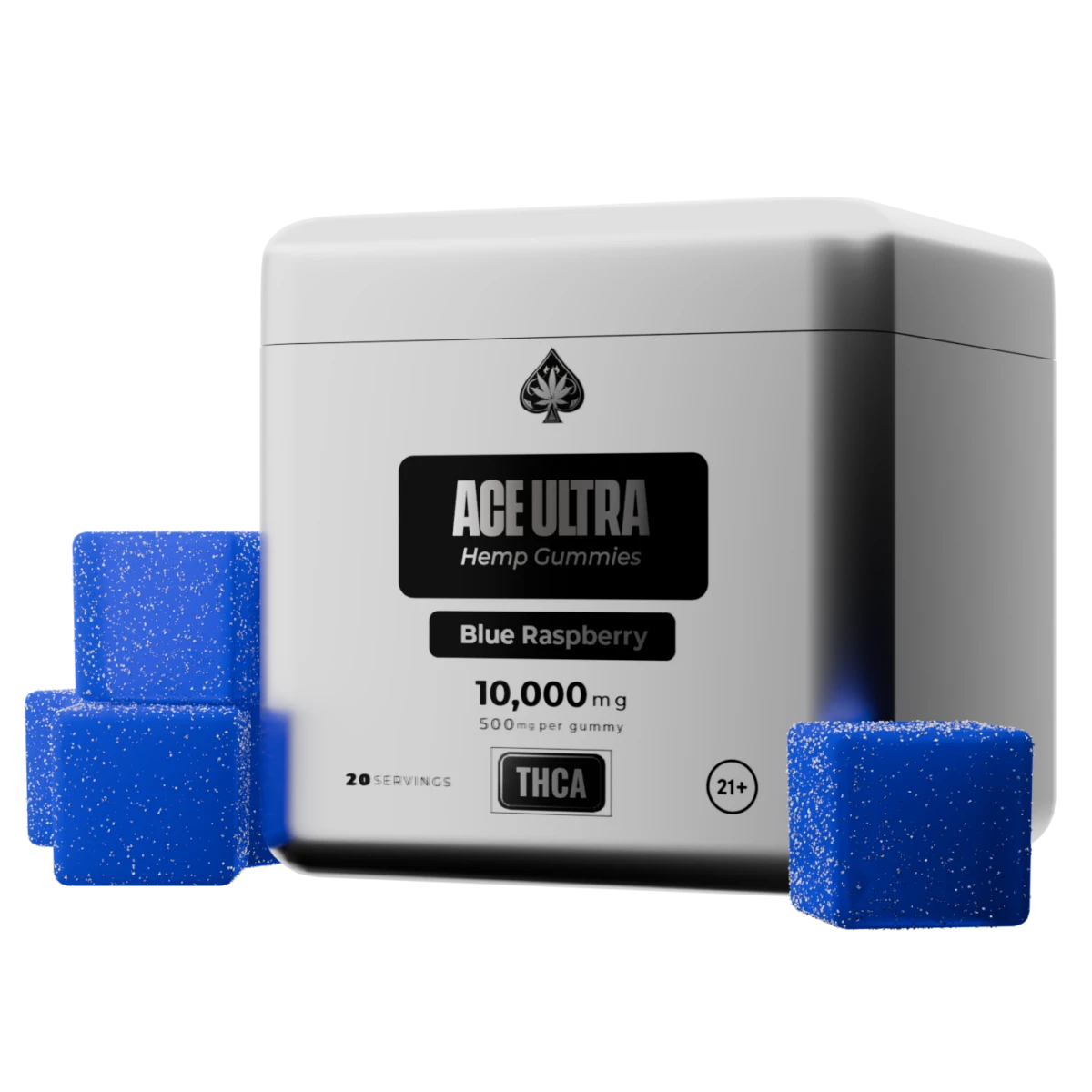 ACES_THCA_Gummies_BlueRaspberry